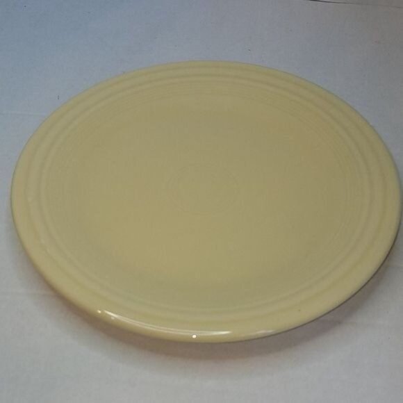 Fiestaware Fiesta CERAMIC Dinner Plate Dish Ivory CONTAINER - Picture 7 of 7